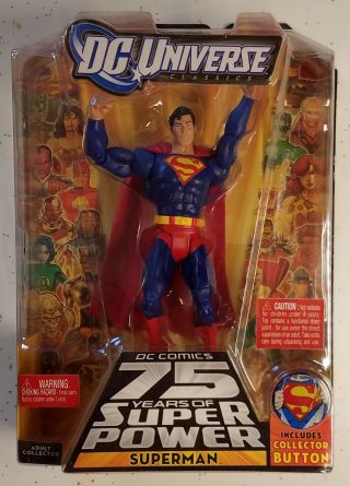 Dc Universe Classics All - Star Superman Action Figure Mattel 2009