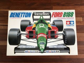 Tamiya Benetton Ford B188 1/20th Scale Formula 1 Grand Prix Car Model Kit