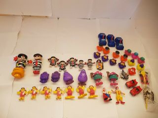 Mcdonalds collectable back pack and figurines 3