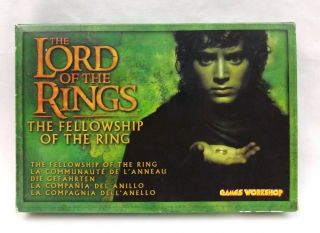 Lord Of The Rings The Fellowship Of The Ring Games Workshop 9 Miniature Figures