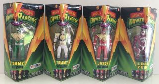 Mighty Morphin Power Rangers Legacy Red Green White Rangers Zedd Toys R Us New
