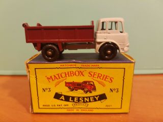 Matchbox A Lesney 3b Bedford Tipper Truck 1 - 75