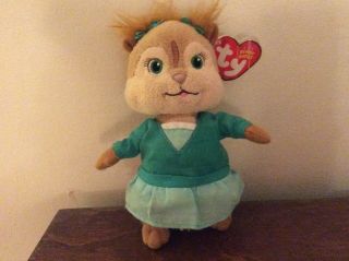 Ty Beanie Baby Eleanor Of Alvin And The Chipmunks