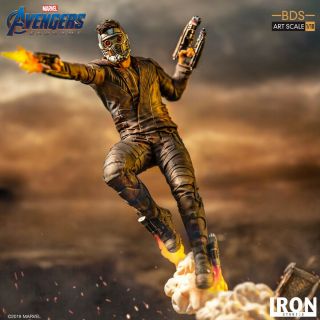 Iron Studios Star - Lord Bds Art Scale 1/10 Avengers: Endgame Action Figure