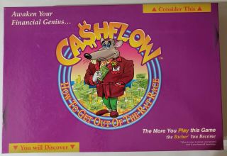 Cashflow Investing 101 Financial Board Game By Rich Dad Poor Dad Robert Kiyosaki