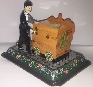 Wilesco Live Steam Engine Tin Toy M85 Organ Grinder