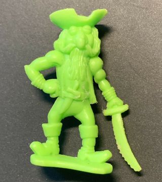 Cereal Toy R&l Crazy Pirate Sir Swashbuckler 1971 Lime Green