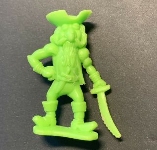 Cereal Toy R&L Crazy Pirate Sir Swashbuckler 1971 Lime Green 3