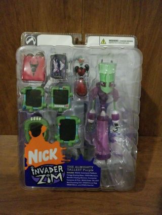 Invader Zim The Almighty Tallest Purple Figure Sealed/new