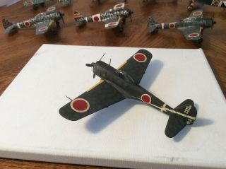 Nicely Built 1/72 Scale Japanese Nakajima Ki - 43 “ Oscar “ 4 Of 4