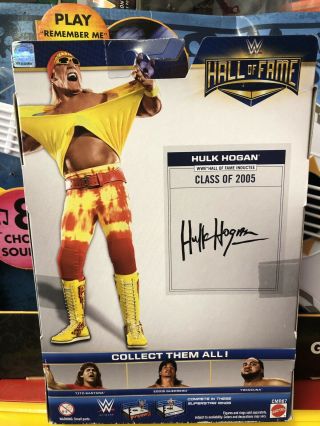 WWE Wrestling Mattel Elite Hall of Fame Series Hulk Hogan Figure 3
