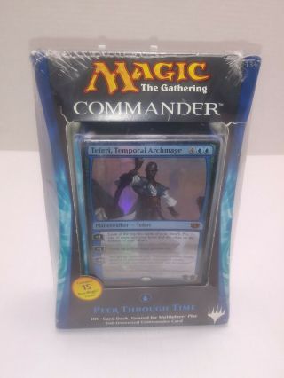 2014 Magic The Gathering Commander Deck {sealed} (peer Through Time)