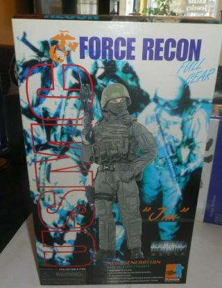 1/6 Dragon Figure Usmc Force Recon Special Forces Figure Jim Mib