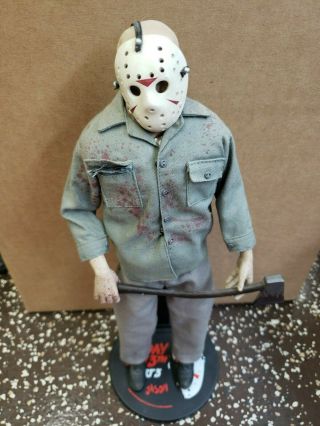 Sideshow Friday The 13th " Jason Part 3 " 12in Figure Loose