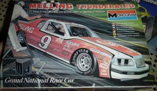 Monoram 2207 Bill Elliott Melling 1983 Thunderbird 1/24 Model Car Mountain Comp