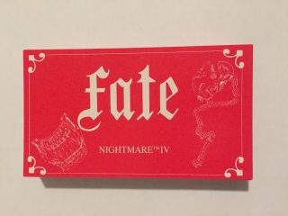 Nightmare IV Video Board Game Expansion Sequel - Vintage VHS - Cards complete 2