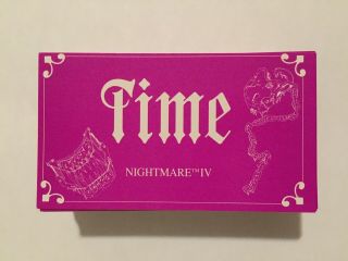 Nightmare IV Video Board Game Expansion Sequel - Vintage VHS - Cards complete 4