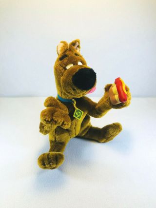Scooby Doo With Hot Dog Plush Toy 12 " Stuffed Animal Doll Cartoon Network