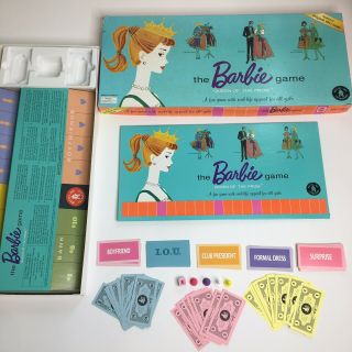 Vintage 1994 Mattel Barbie Game Queen Of The Prom