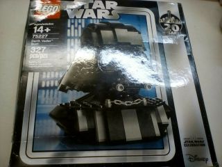 Lego Star Wars Darth Vader Bust 75227 20th Anniversary Target Exclusive Open - Box