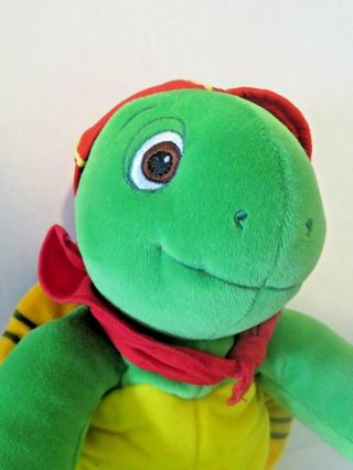 Scholastics Side Kicks FRANKLIN the Turtle Plush Child ' s Hand Puppet 2