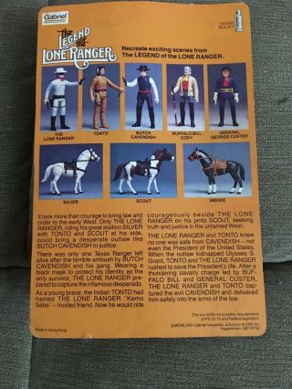 Gabriel 1980 The Legend Of the Lone Ranger Buffalo Bill Cody Unpunched 2