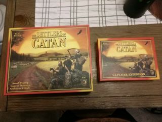The Settlers Of Catan Board Game And Expansion Mayfair 100 Complete