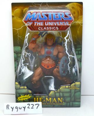 Motuc,  He - Man,  Masters Of The Universe Classics,  Moc,  Misb,