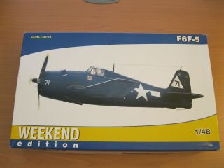 Eduard Weekend Grumman F6f - 5 Hellcat 8434 Plastic Model Kit