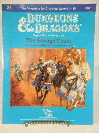 Dungeons And Dragons Expert Game Adventure X9 The Savage Coast (1985)