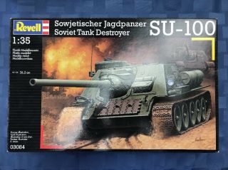 Revell Germany 1:35 Su - 100 Soviet Tank Destroyer Plastic Model Kit 03084