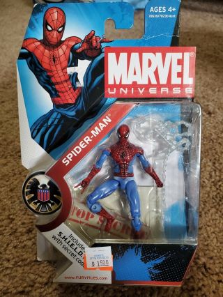Hasbro Marvel Universe Series Wave 1 - 002 Spider - Man 3.  75 " 2008
