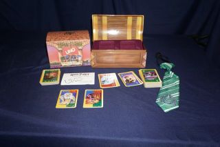 Harry Potter Uno Special Edition Card Game Mattel 2000,  Bonus Slytherin Tie