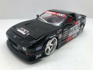 Jada Nissan 240 Sx 1/24 Scale Hks Graphics Extremely Rare,  No Box