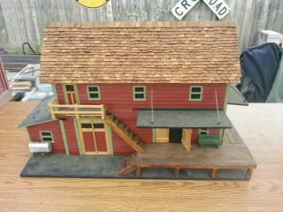 Custom Hand Crafted G Scale Country Store With Dock