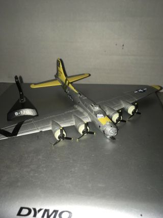 SCALE 1:155 B - 17G A BIT O LACE Aircraft 6” LONG 8”WIDE Milton Caniff Metal 3