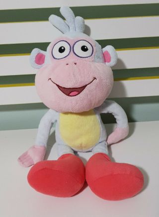 Boots Plush Toy Dora The Explorer Character Toy 30cm Nickelodeon Character