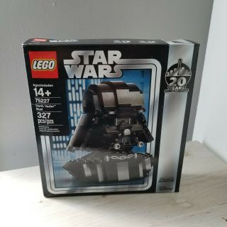 Lego Star Wars Darth Vader Bust 75227 20th Anniversary Slight Damage