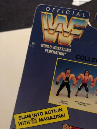 WWE WWF Doink The Clown JusToys Bend - ems MOC wrestling action figure 3