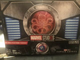 Sdcc 2018 Marvel Legends Red Skull Figure Electronic Tesseract Nib Exclusive