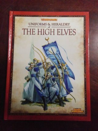 Gw Warhammer Uniforms & Heraldry Of High Elves Fantasy