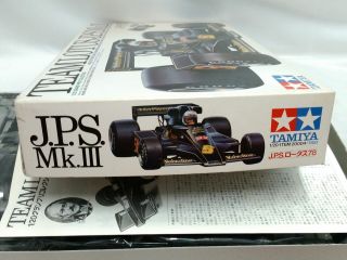 TAMIYA 1/20 J.  P.  S Mk.  III Lotus 78 John Player Model Kit 20004 Mario Andretti 5