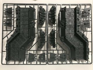 Wall Of Martyrs - Imperial Defence Line 40k Terrain / Trench / Scenery No Box