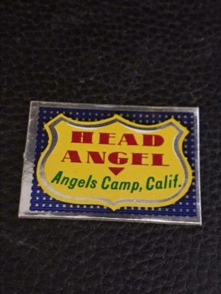 Cracker Jack Patch - Head Angel,  Angels Camp Ca