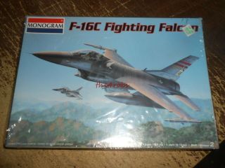 Monogram F - 16c Fighting Falcon Model Unstarted 1/72