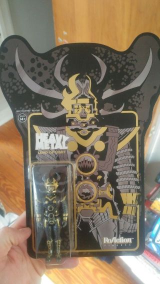 Sdcc Exclusive Heavy Metal - Lord Of Light Reaction 3 3/4 - Inch Figure Rare