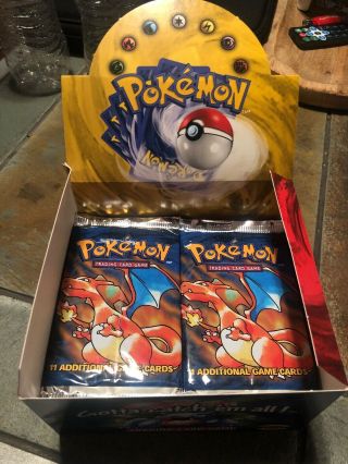 Pokemon Base Set Booster Pack Box Fresh (pick Your Art)