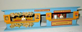 Vintage American Flyer S Scale / O Scale Mini - Craft News Paper & Hot Dog Stand