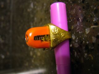 1951 Kixx Cereal Premium " Rocket To The Moon " Ring