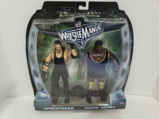 2006 Jakks Pacific Wwe Wrestlemania 22 Series 3 Undertaker And Mark Henry